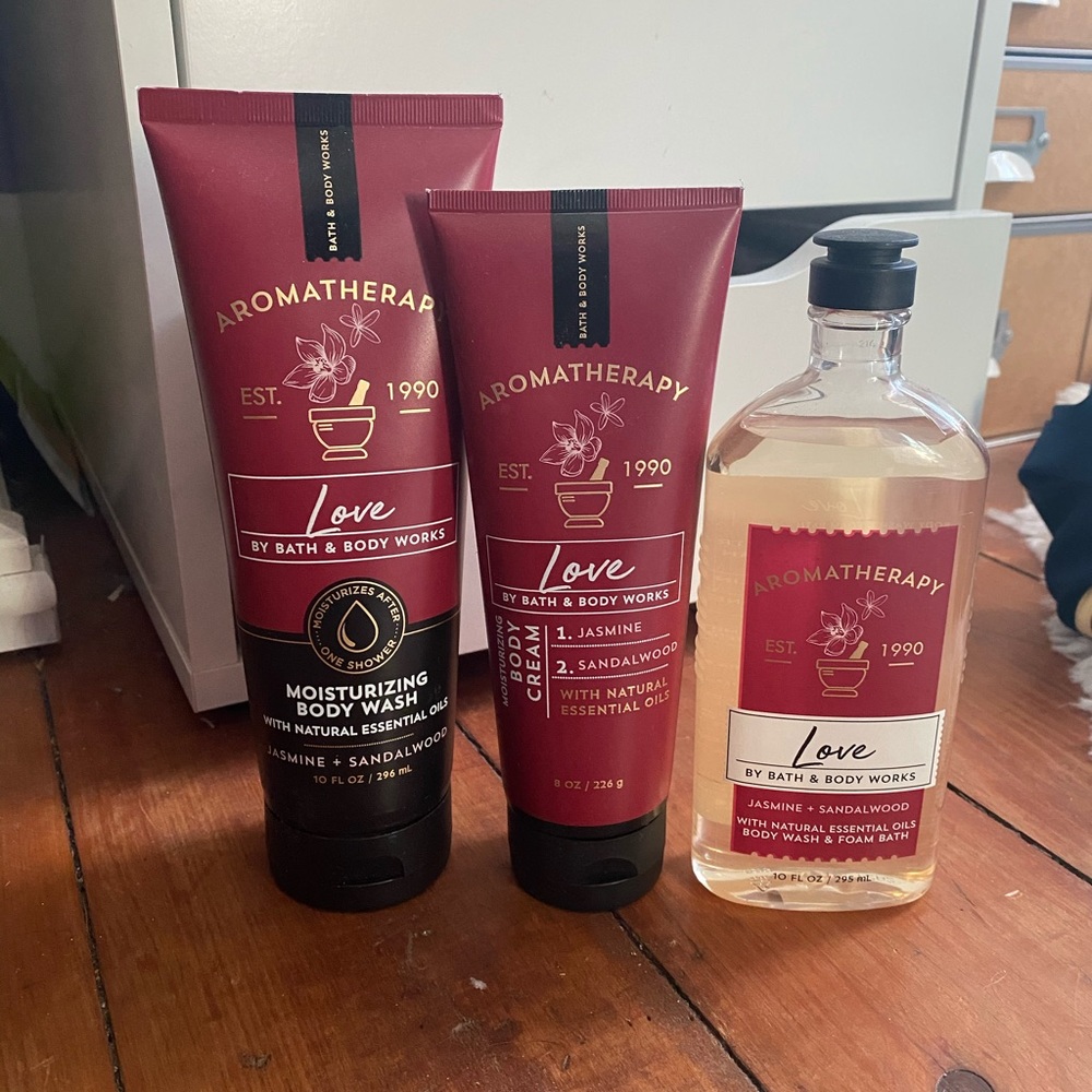 Love Aromatherapy set bbw